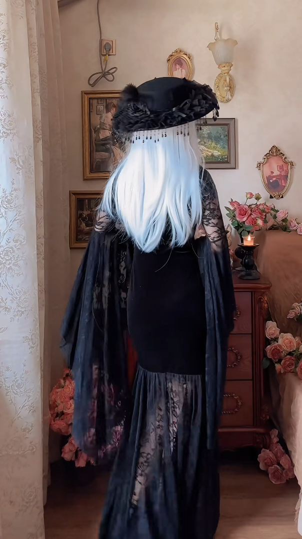 Robe de bal de princesse bustier à volants en satin long, robe de soirée C8117