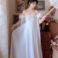 Robe de bal de princesse bustier à volants en satin long, robe de soirée C8117