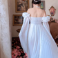 Robe de bal de princesse bustier à volants en satin long, robe de soirée C8117