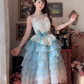 Robe de bal de princesse bustier à volants en satin long, robe de soirée C8117