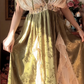 Robe de bal de princesse bustier à volants en satin long, robe de soirée C8117