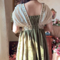 Robe de bal de princesse bustier à volants en satin long, robe de soirée C8117