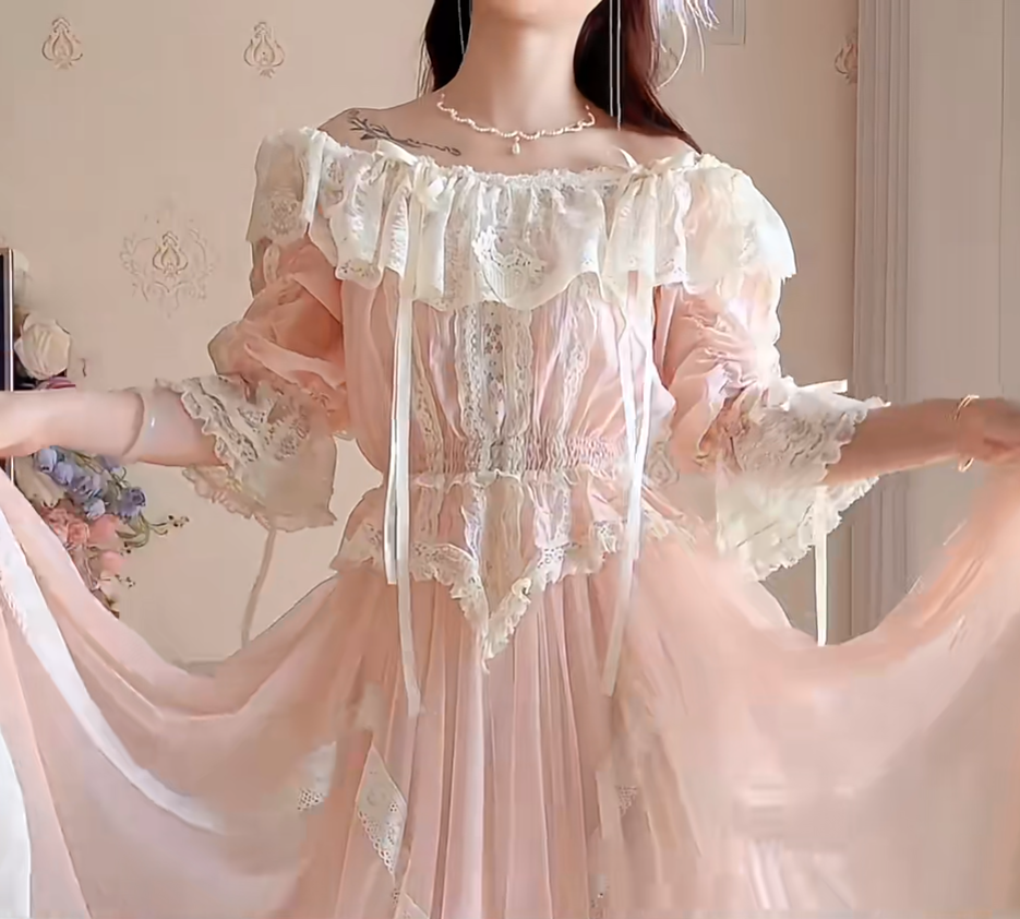 Robe de bal de princesse bustier à volants en satin long, robe de soirée C8117