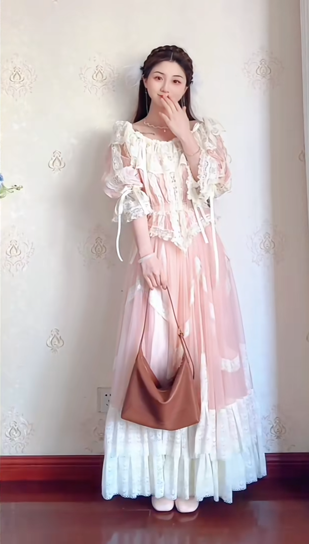 Robe de bal de princesse bustier à volants en satin long, robe de soirée C8117