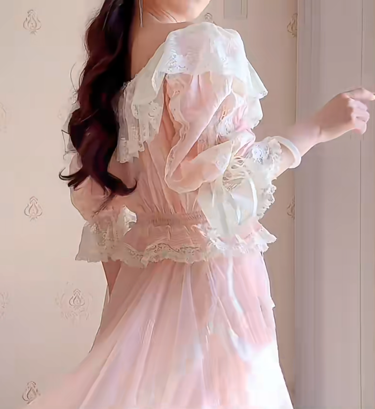 Robe de bal de princesse bustier à volants en satin long, robe de soirée C8117
