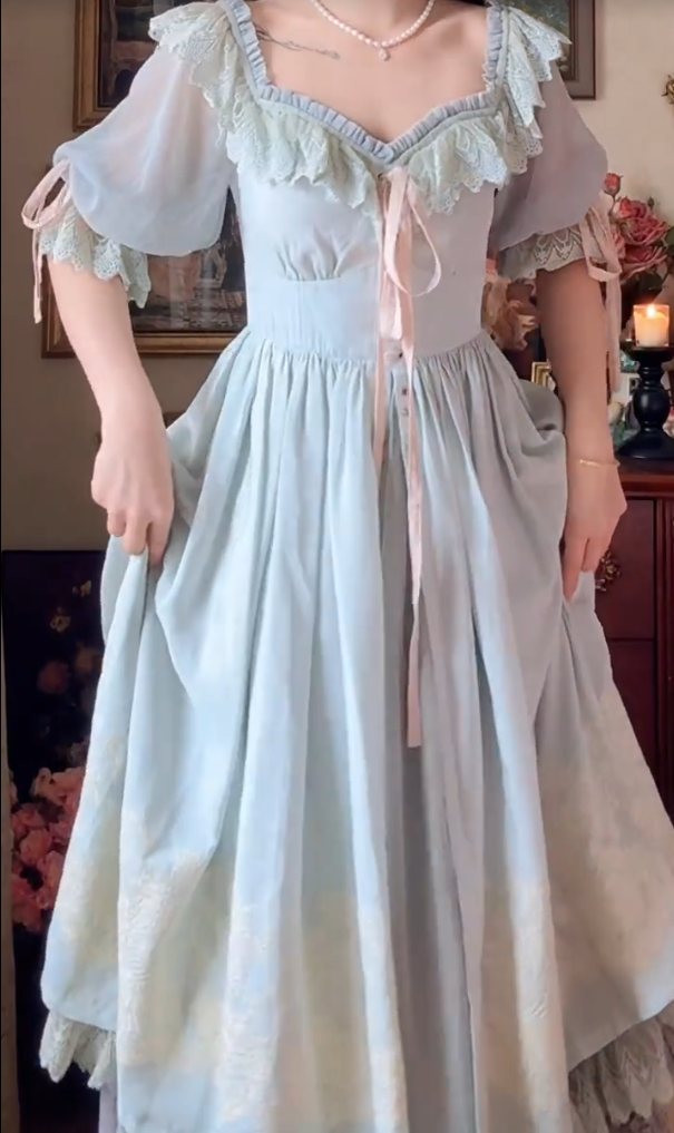 Robe de bal de princesse bustier à volants en satin long, robe de soirée C8117