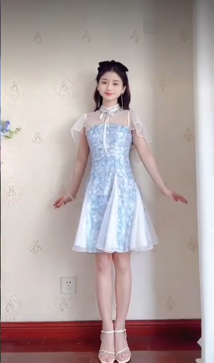 Mini robe de soirée en satin, sans bretelles, sans manches, ligne a, simple, C899