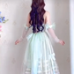 Charming Strapless Mint Green Homecoming Dress Lace Bows A-Line Birthday Dress C8197