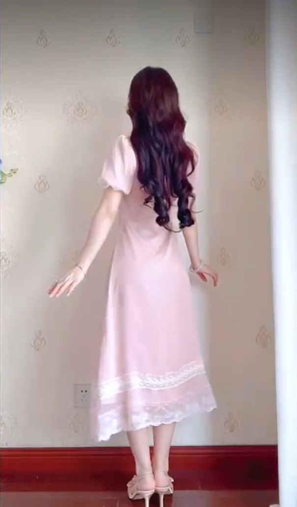 Robe de bal de princesse bustier à volants en satin long, robe de soirée C8117