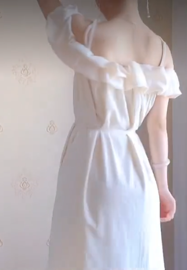Robe de bal de princesse bustier à volants en satin long, robe de soirée C8117