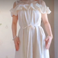 Robe de bal de princesse bustier à volants en satin long, robe de soirée C8117