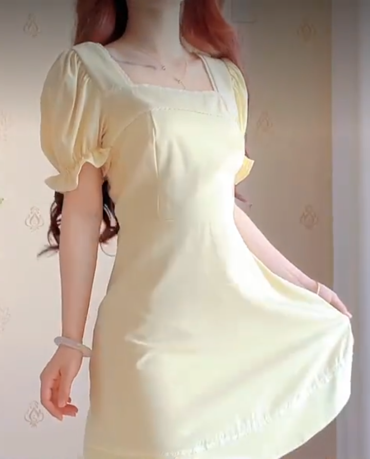 Mini robe de soirée en satin, sans bretelles, sans manches, ligne a, simple, C899