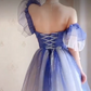 Mini robe de soirée en satin, sans bretelles, sans manches, ligne a, simple, C899