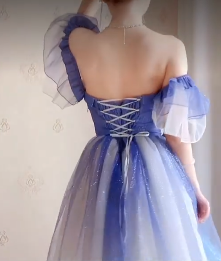 Mini robe de soirée en satin, sans bretelles, sans manches, ligne a, simple, C899