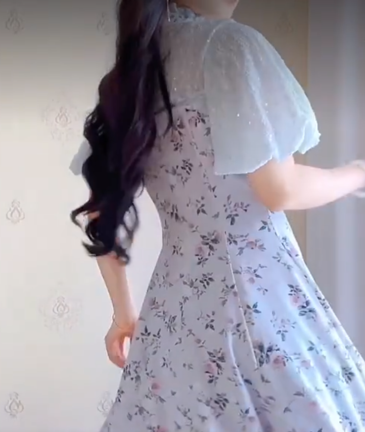 Robe de bal de princesse bustier à volants en satin long, robe de soirée C8117