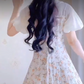 Robe de bal de princesse bustier à volants en satin long, robe de soirée C8117