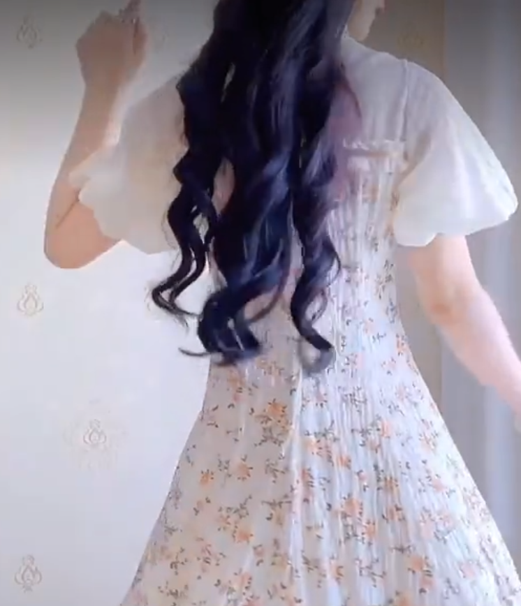Robe de bal de princesse bustier à volants en satin long, robe de soirée C8117
