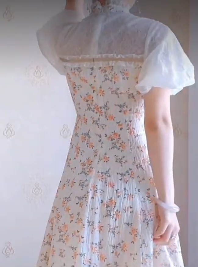 Robe de bal de princesse bustier à volants en satin long, robe de soirée C8117