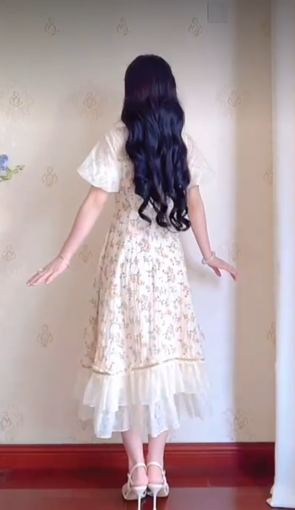Robe de bal de princesse bustier à volants en satin long, robe de soirée C8117