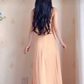 Robe de bal de princesse bustier à volants en satin long, robe de soirée C8117