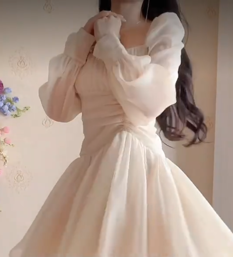 Mini robe de soirée en satin, sans bretelles, sans manches, ligne a, simple, C899