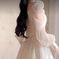 Mini robe de soirée en satin, sans bretelles, sans manches, ligne a, simple, C899