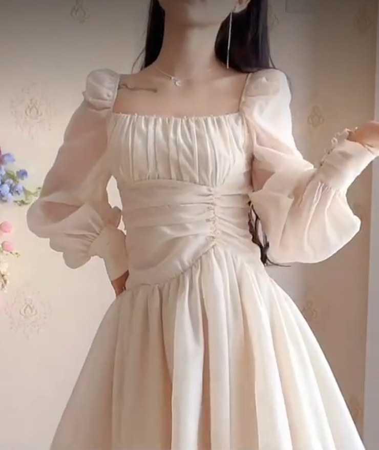 Mini robe de soirée en satin, sans bretelles, sans manches, ligne a, simple, C899