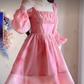 Mini robe de soirée en satin, sans bretelles, sans manches, ligne a, simple, C899