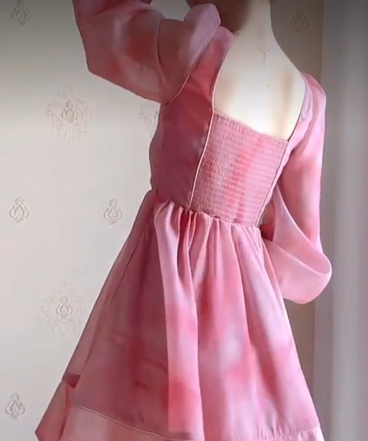 Mini robe de soirée en satin, sans bretelles, sans manches, ligne a, simple, C899