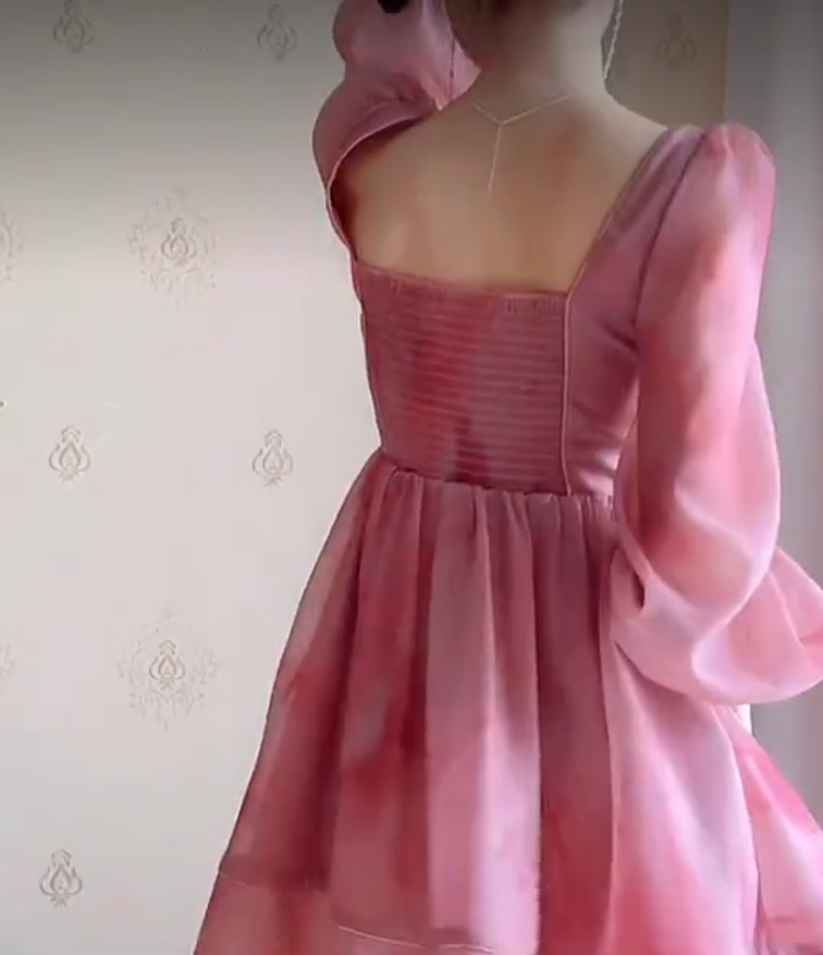 Mini robe de soirée en satin, sans bretelles, sans manches, ligne a, simple, C899