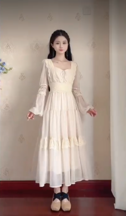 Robe de bal de princesse bustier à volants en satin long, robe de soirée C8117