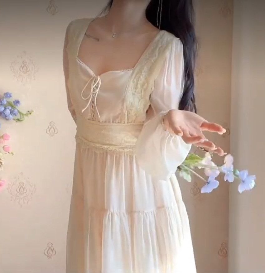 Robe de bal de princesse bustier à volants en satin long, robe de soirée C8117