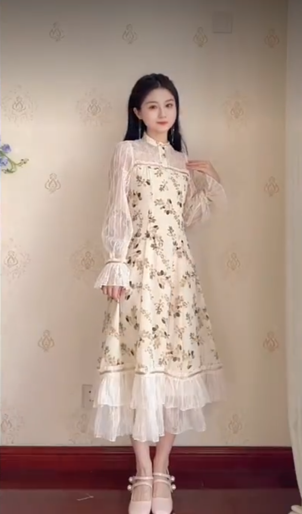 Robe de bal de princesse bustier à volants en satin long, robe de soirée C8117