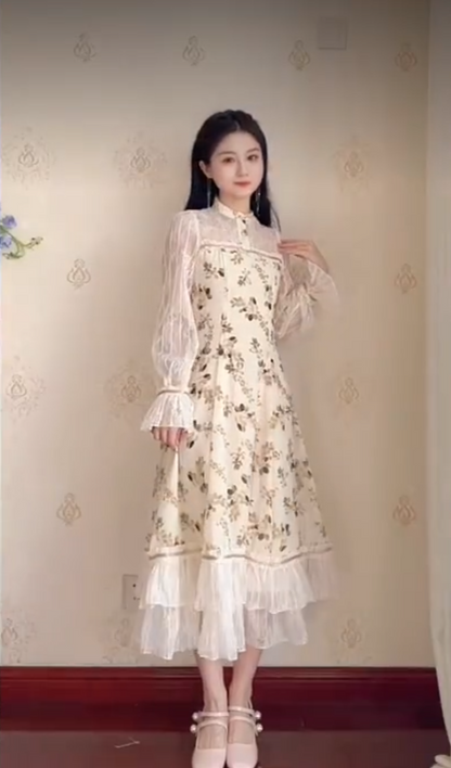 Robe de bal de princesse bustier à volants en satin long, robe de soirée C8117