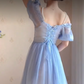 Robe de bal de princesse bustier à volants en satin long, robe de soirée C8117