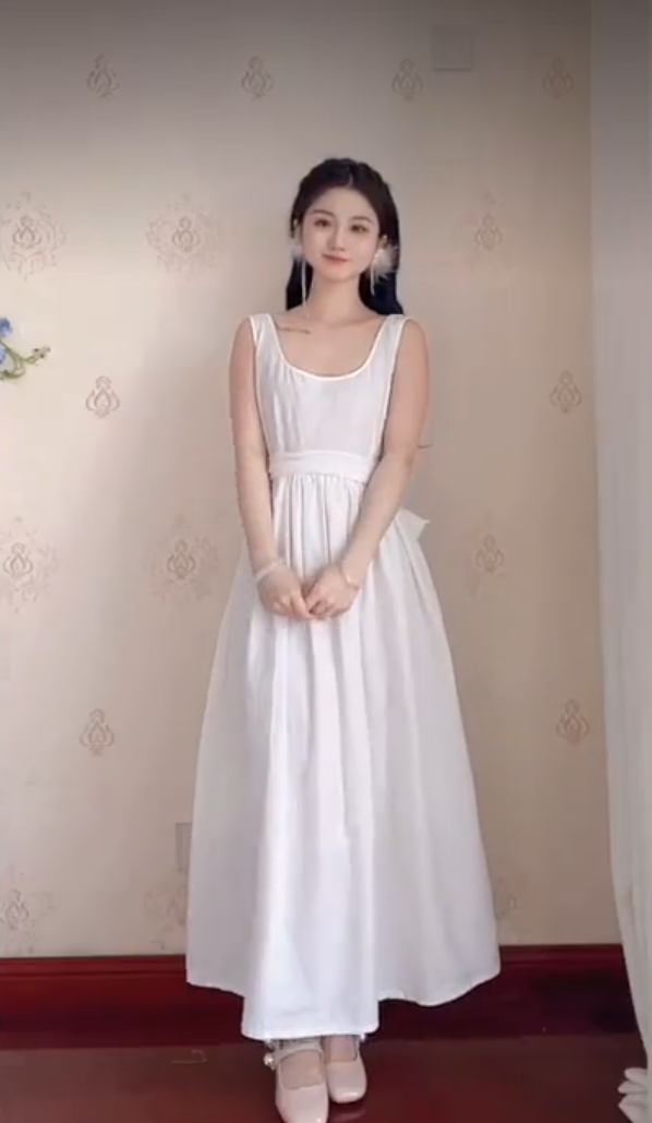 Robe de bal de princesse bustier à volants en satin long, robe de soirée C8117