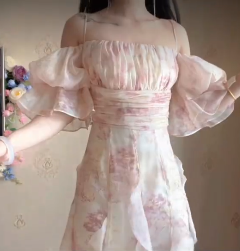 Robe de bal de princesse bustier à volants en satin long, robe de soirée C8117