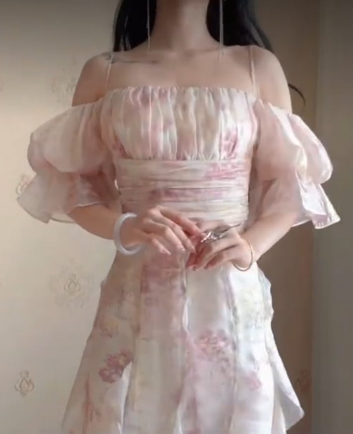 Robe de bal de princesse bustier à volants en satin long, robe de soirée C8117