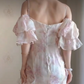 Robe de bal de princesse bustier à volants en satin long, robe de soirée C8117