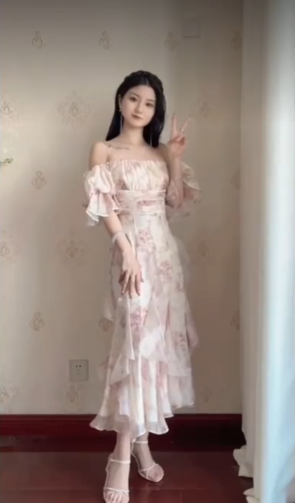 Robe de bal de princesse bustier à volants en satin long, robe de soirée C8117