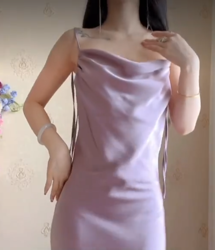 Robe de bal de princesse bustier à volants en satin long, robe de soirée C8117