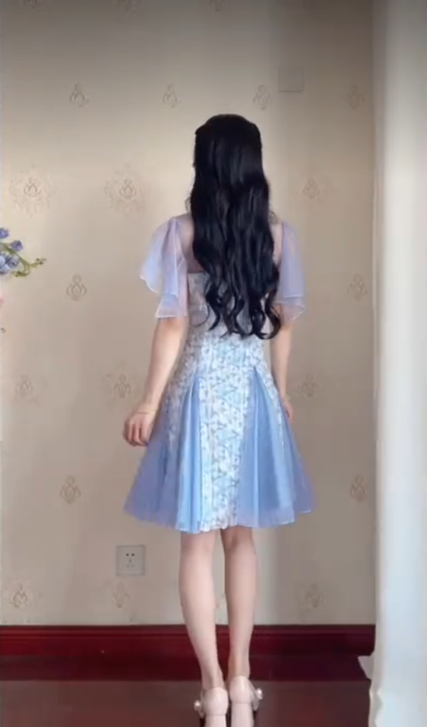 Mini robe de soirée en satin, sans bretelles, sans manches, ligne a, simple, C899