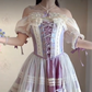 Robe de bal de princesse bustier à volants en satin long, robe de soirée C8117