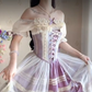 Robe de bal de princesse bustier à volants en satin long, robe de soirée C8117