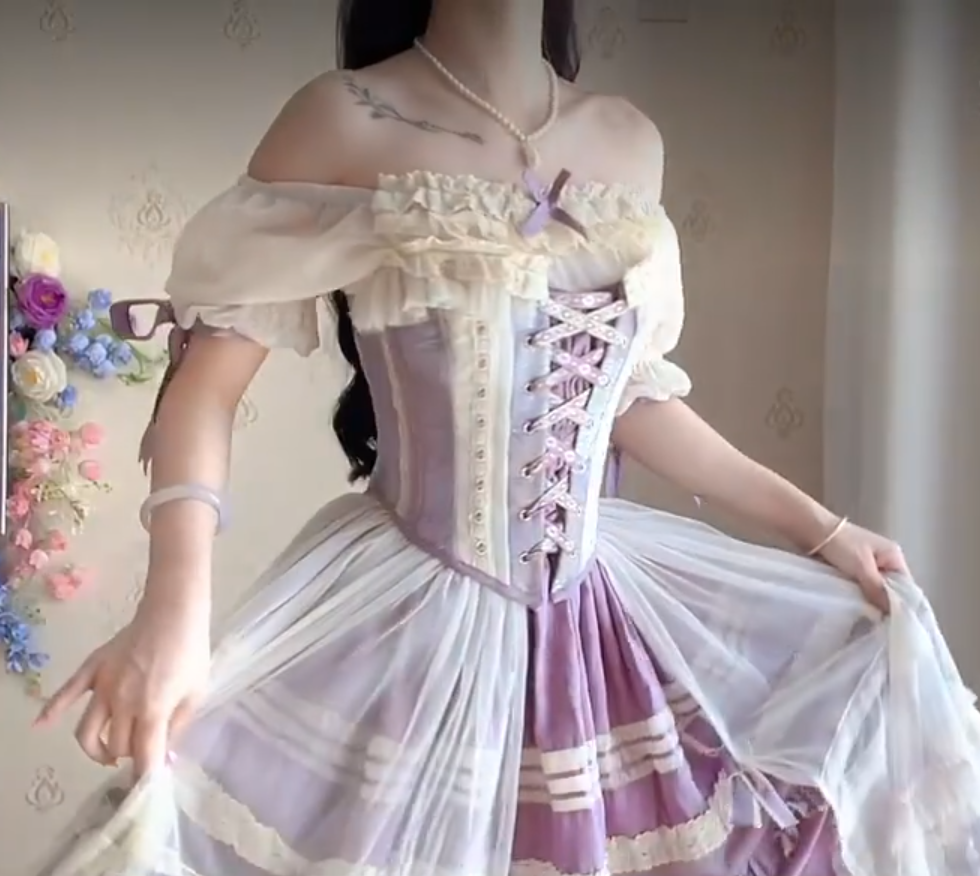 Robe de bal de princesse bustier à volants en satin long, robe de soirée C8117