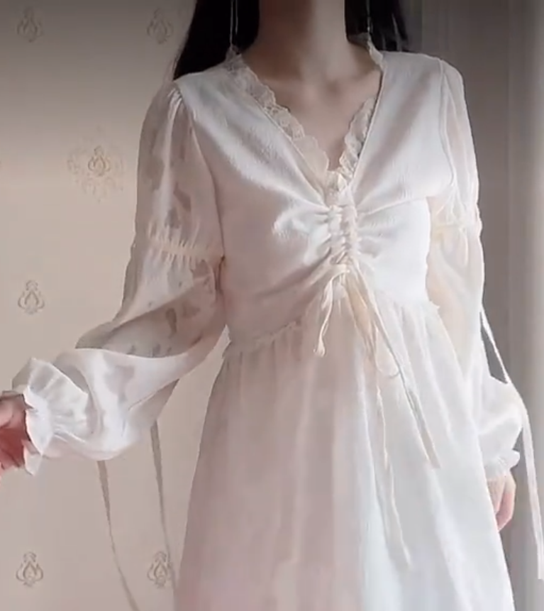 Robe de bal de princesse bustier à volants en satin long, robe de soirée C8117