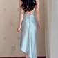 Robe de bal de princesse bustier à volants en satin long, robe de soirée C8117