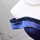 Trendy Off-the-Shoulder Blue Ball Gown Long Beads Sweet 16 Dresses C8260