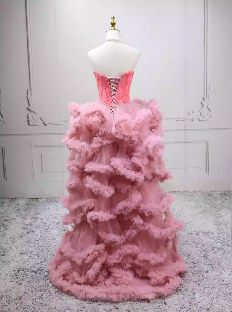 Mini robe de soirée en satin, sans bretelles, sans manches, ligne a, simple, C899