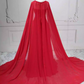 Charming Strapless Red Ball Gown Pleated Sweet 16 Dresses C8269